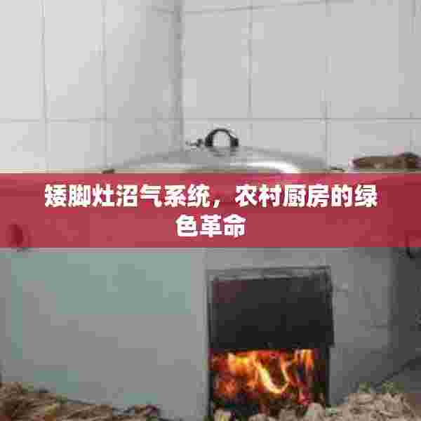 矮脚灶沼气系统，农村厨房的绿色革命