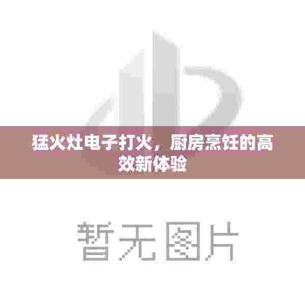 猛火灶电子打火，厨房烹饪的高效新体验