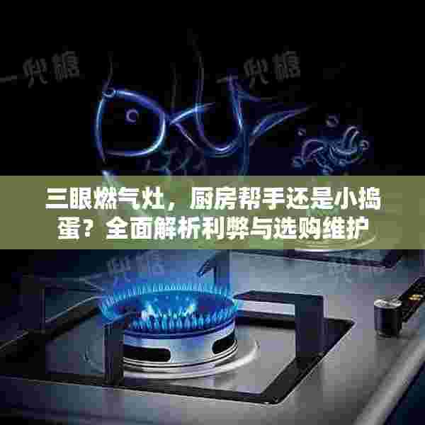 三眼燃气灶，厨房帮手还是小捣蛋？全面解析利弊与选购维护
