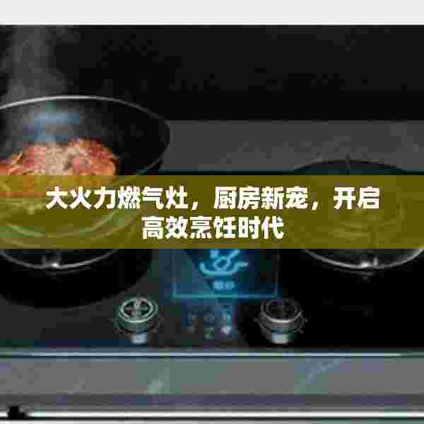 大火力燃气灶，厨房新宠，开启高效烹饪时代