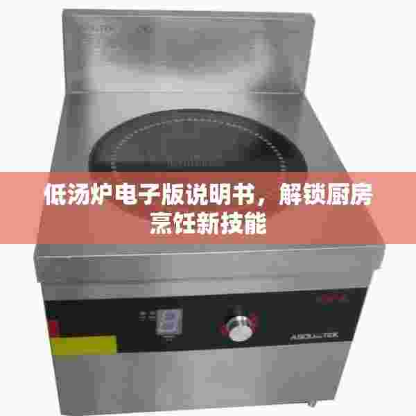 低汤炉电子版说明书，解锁厨房烹饪新技能