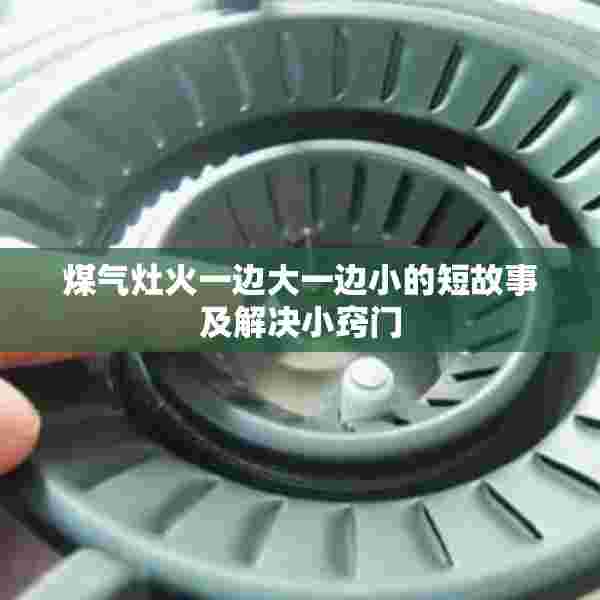 煤气灶火一边大一边小的短故事及解决小窍门