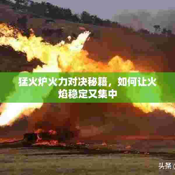 猛火炉火力对决秘籍，如何让火焰稳定又集中