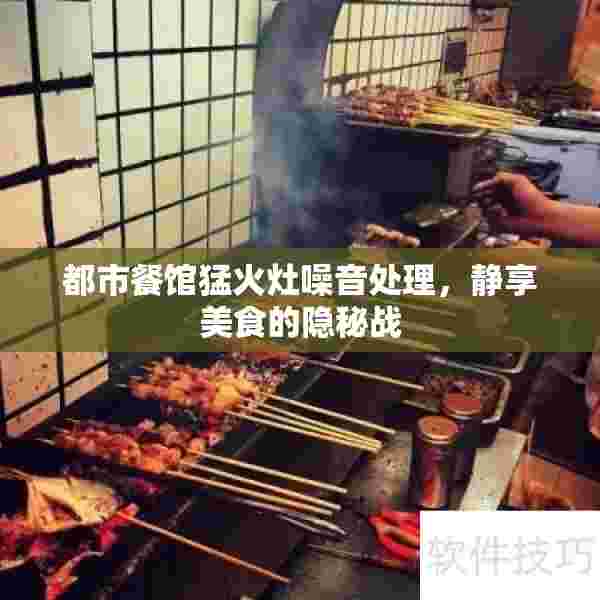 都市餐馆猛火灶噪音处理，静享美食的隐秘战