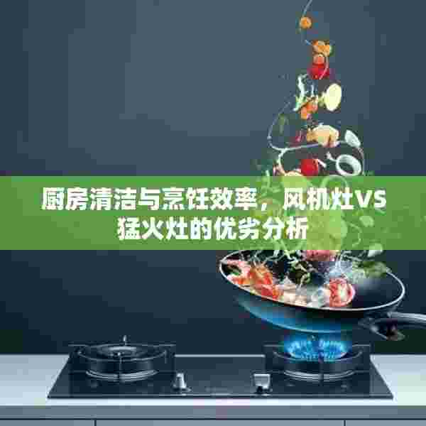 厨房清洁与烹饪效率，风机灶VS猛火灶的优劣分析
