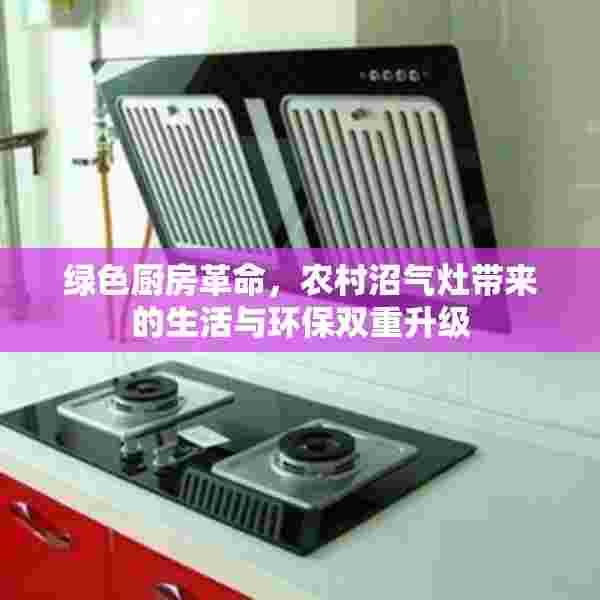 绿色厨房革命，农村沼气灶带来的生活与环保双重升级