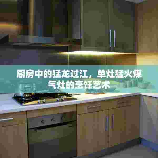 厨房中的猛龙过江，单灶猛火煤气灶的烹饪艺术