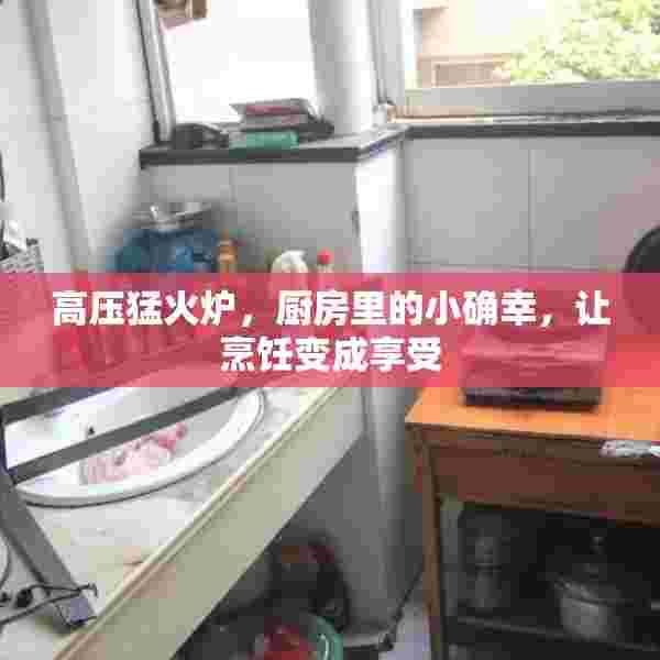 高压猛火炉，厨房里的小确幸，让烹饪变成享受