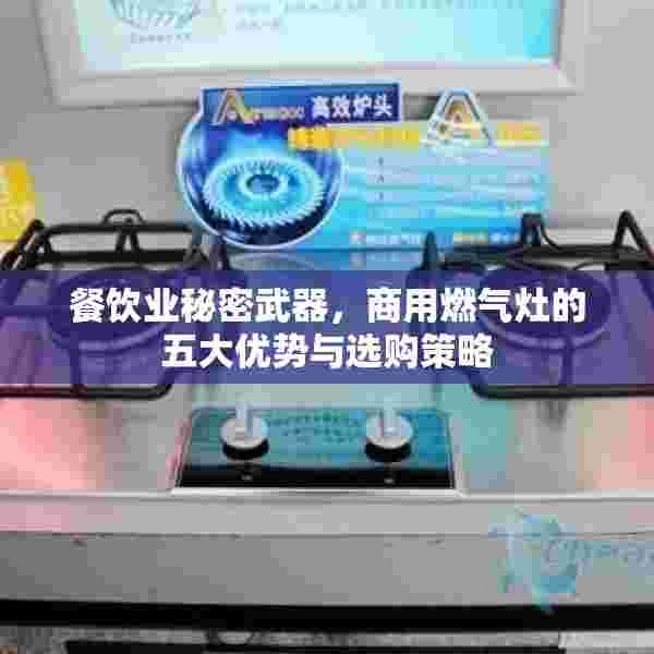 餐饮业秘密武器，商用燃气灶的五大优势与选购策略