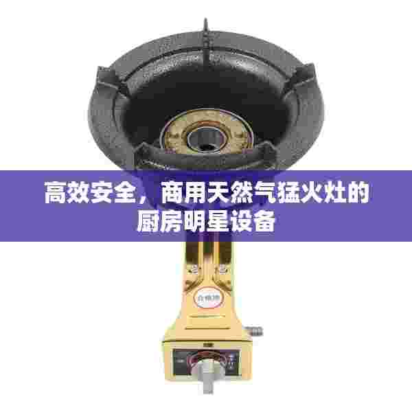 高效安全，商用天然气猛火灶的厨房明星设备